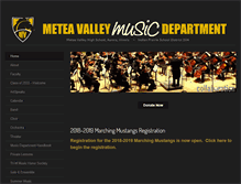 Tablet Screenshot of meteamusic.org